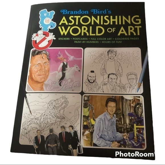 Other | Adult Coloring Book Brandon Birds Astonishing World Of Art Book ...